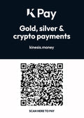 SCAN THE ABOVE QR CODE WITH YOUR MOBILE DEVICE CAMERA TO PAY THE AMOUNT REQUESTED FROM YOUR KINESIS ACCOUNT THEN PRESS THE ADD TO CART BUTTON BELOW TO COMPLETE ORDER