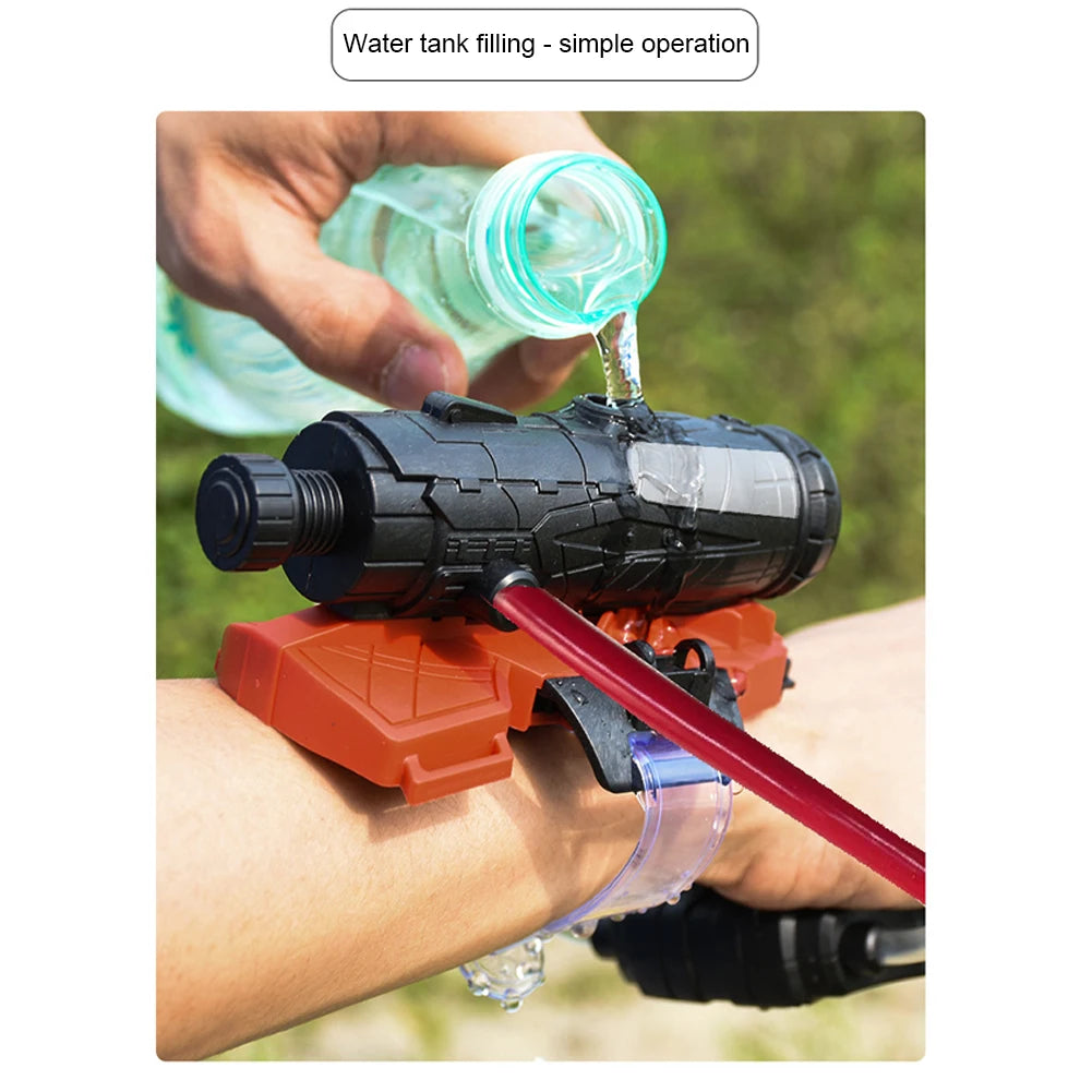 Spider Web Shooters Toy Superhero Squirt Guns with Glove Wrist Water Sprayer Toy Water Fighting Toy for Kids Adults